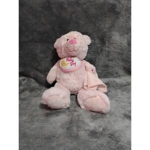 The Petting Zoo Pink Baby Girl Bear Plushed Stuffed Animal 16"